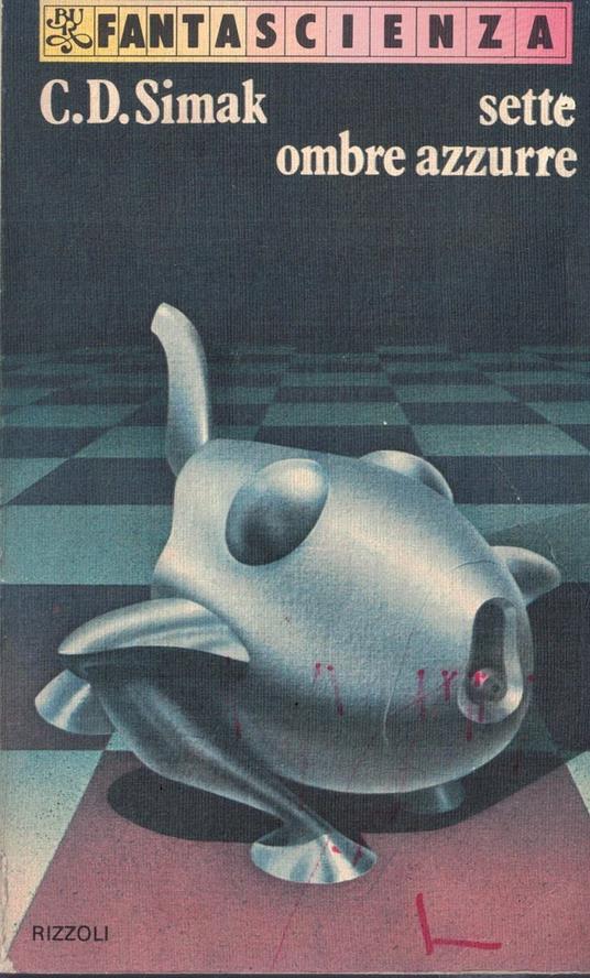 Sette ombre azzurre - Clifford D. Simak - copertina