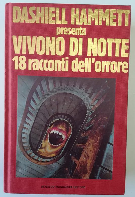 Vivono di notte. 18 racconti dell'orrore - Dashiell Hammett - copertina
