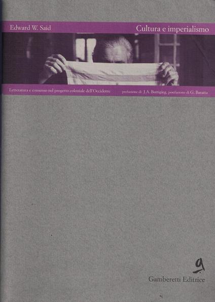 Cultura e imperialismo. Letteratura e consenso nel progetto coloniale dell'Occidente - Edward W. Said - copertina