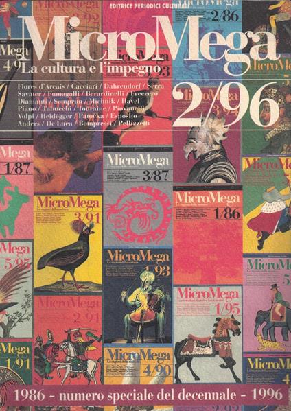 Micromega n. 2/96 - copertina