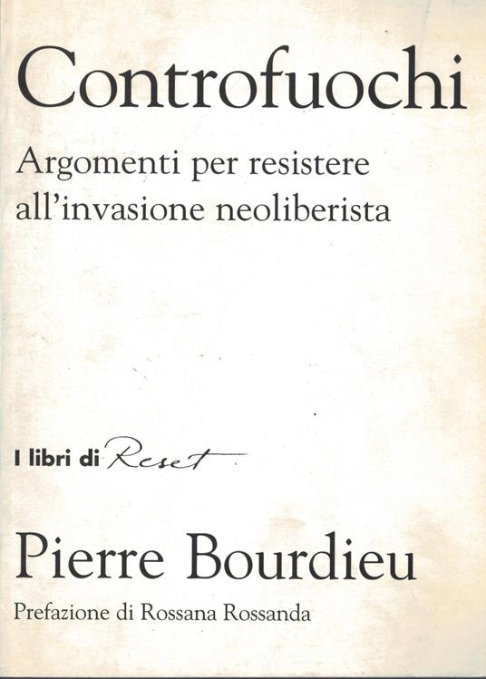 Controfuochi-Argomenti per resistere all'invasione neoliberista - copertina