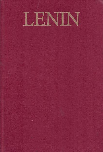 Quaderni filosofici - Lenin - copertina