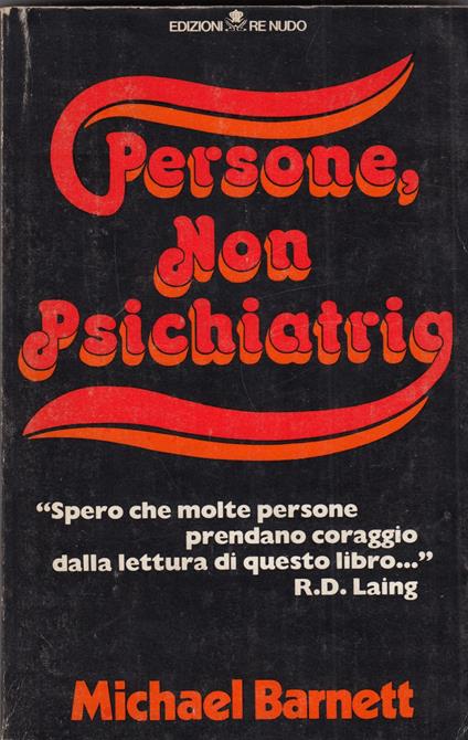 Persone, non psichiatria - copertina