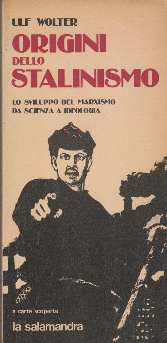 Origini dello stalinismo - copertina