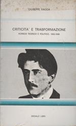 CRITICITA e TRASFORMAZIONE : Karl KORSCH teorico e politico Sigillato