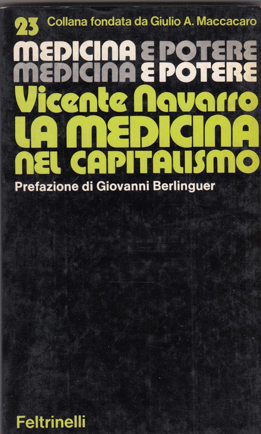 La medicina del capitale - copertina