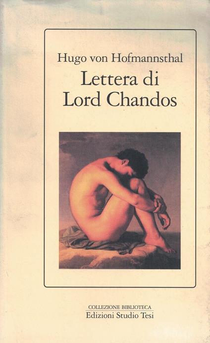 Lettera di Lord Chandos - copertina