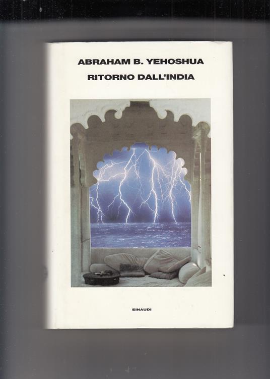 Ritorno dall'India - Abraham Yehoshua - copertina