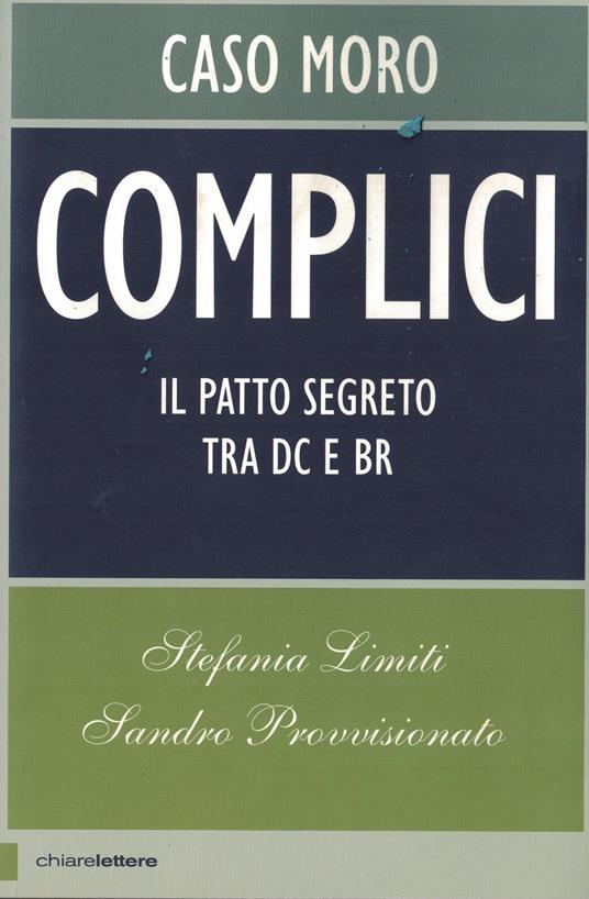 Complici il patto segreto tra Dc e Br - copertina
