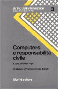 Computers e responsabilità civile - Guido Alpa - copertina
