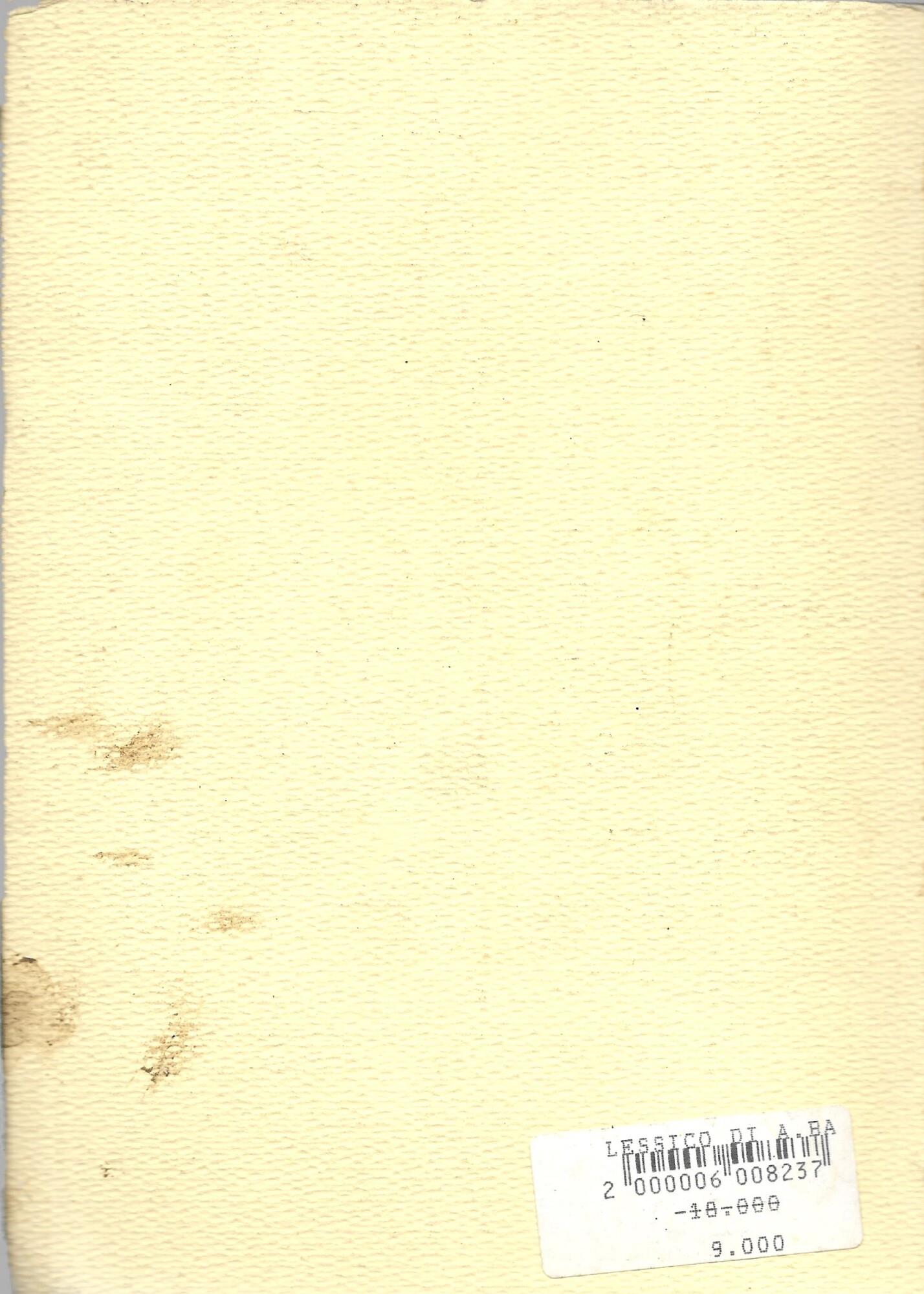 Lessico Di A. Baldini