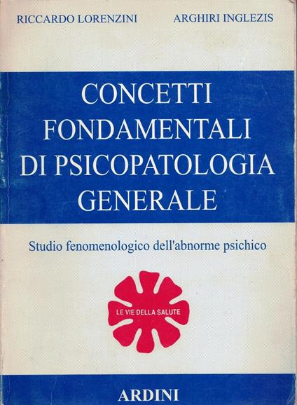 Concetti fondamentali di psicopatologia generale - copertina