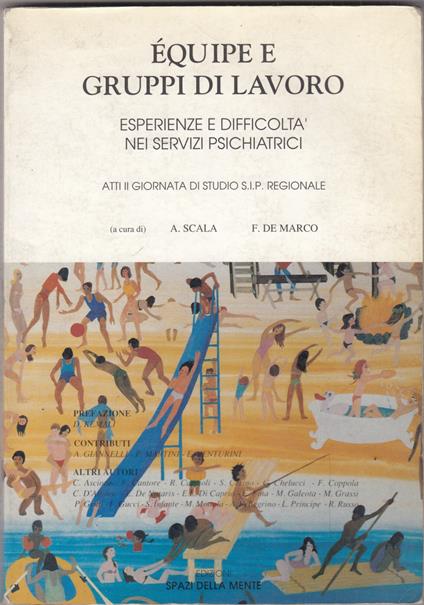 equipe e gruppi di lavoro esperienze e difficoltà nei servizi psichiatrici - copertina