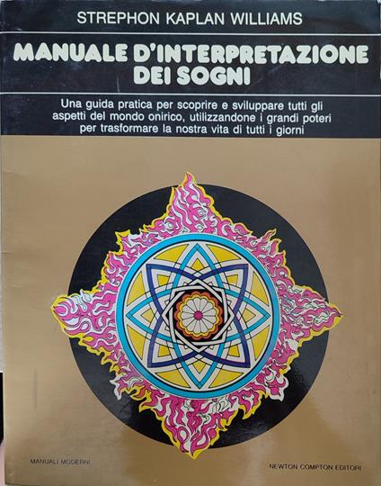 Manuale d'interpretazione dei sogni - Williams - copertina