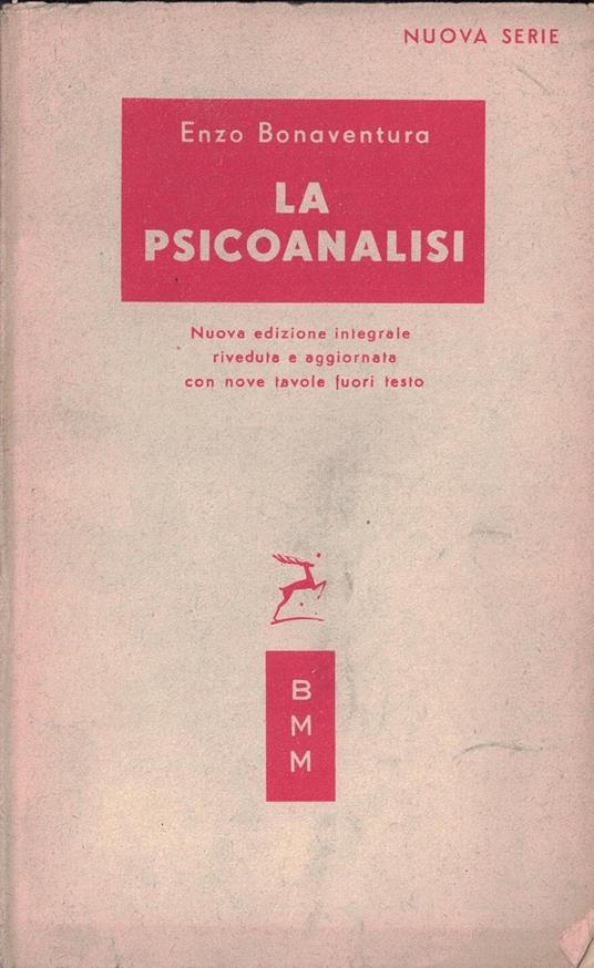 La Psicoanalisi - Enzo Bonaventura - copertina