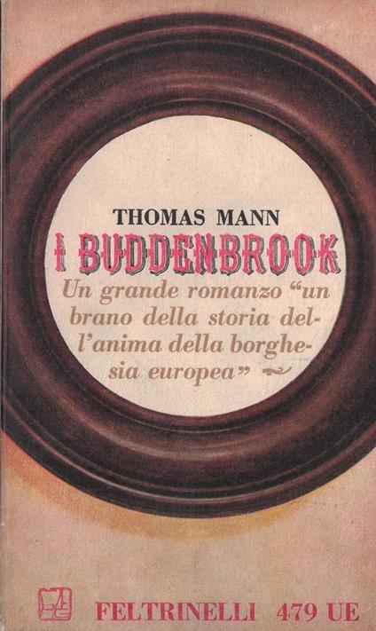 I Buddenbrook - Thomas Mann - copertina