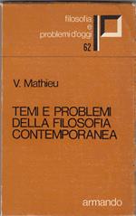 Temi E Problemi Della Filosofia Contemporanea