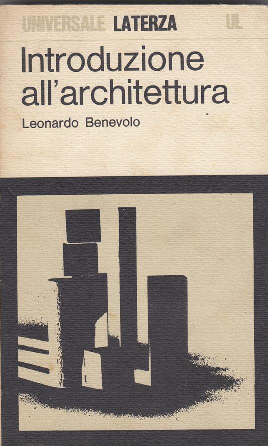 Introduzione all'architettura - Leonardo Benevolo - copertina