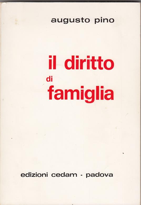 Il Diritto Di Famiglia - copertina