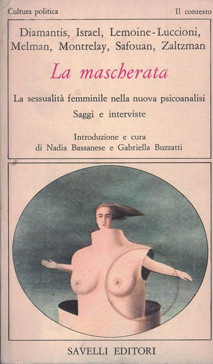 La mascherata. La sessualità femminile nella nuova psicoanalisi - copertina