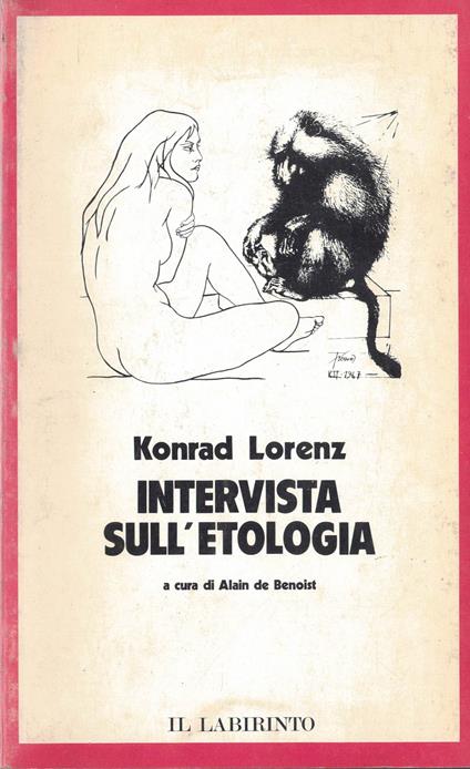 Intervista sull'etologia - copertina
