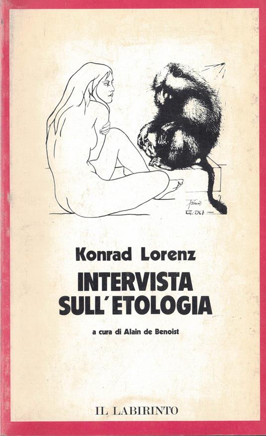 Intervista sull'etologia - copertina