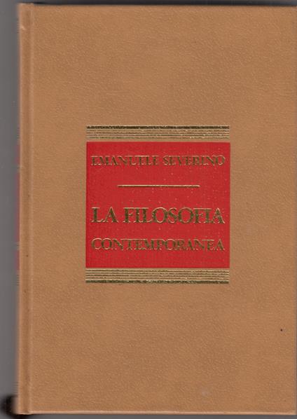 Filosofia antica - Emanuele Severino - copertina