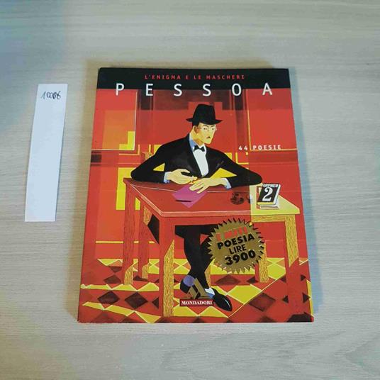 L' enigma e le maschere - Fernando Pessoa - copertina