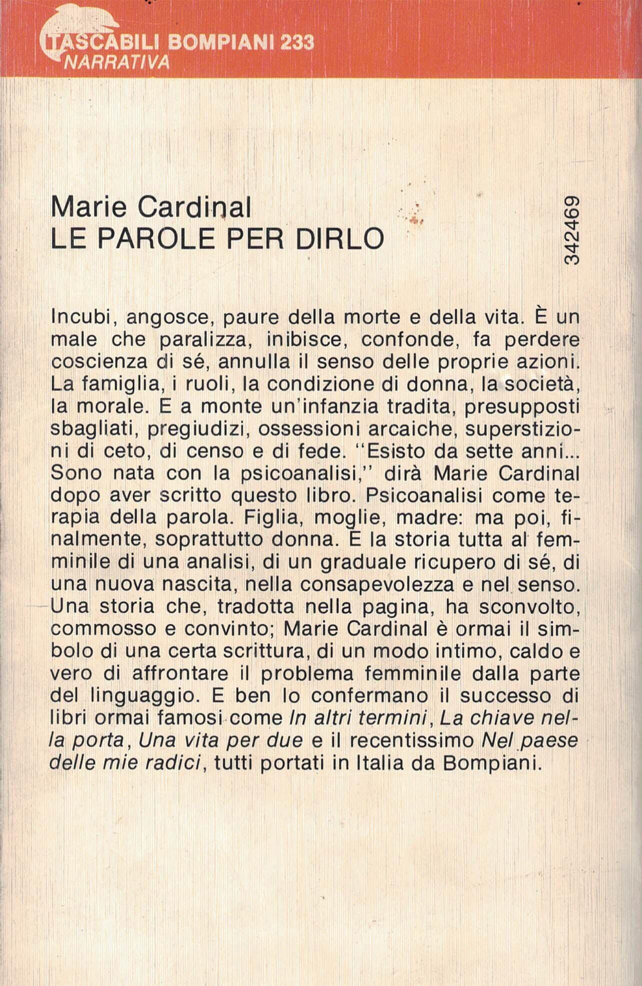 Le parole per dirlo