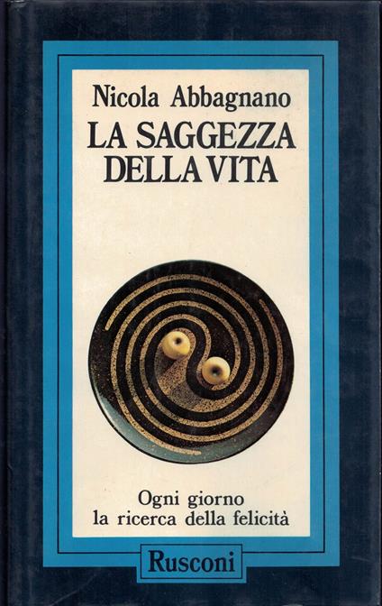 La saggezza della vita - Nicola Abbagnano - copertina