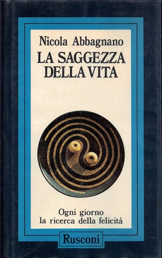 La saggezza della vita - Nicola Abbagnano - copertina