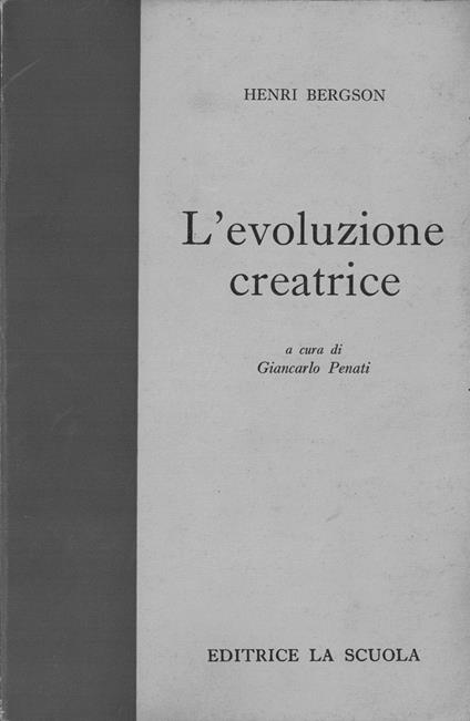 L' Evoluzione Creatrice - copertina