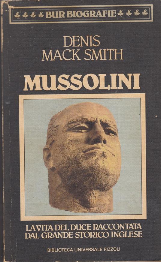 Mussolini - Denis Mack Smith - copertina