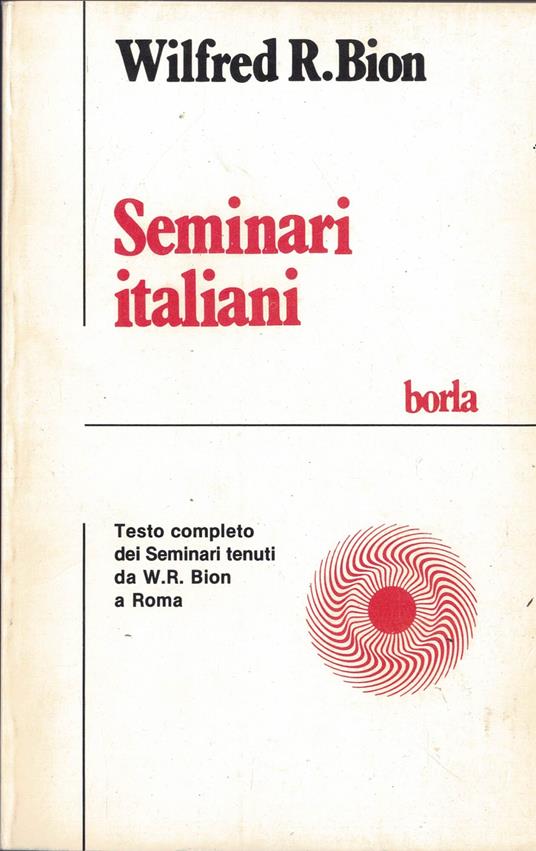 Seminari italiani - copertina