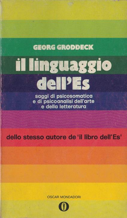 Il linguaggio dell'Es - copertina