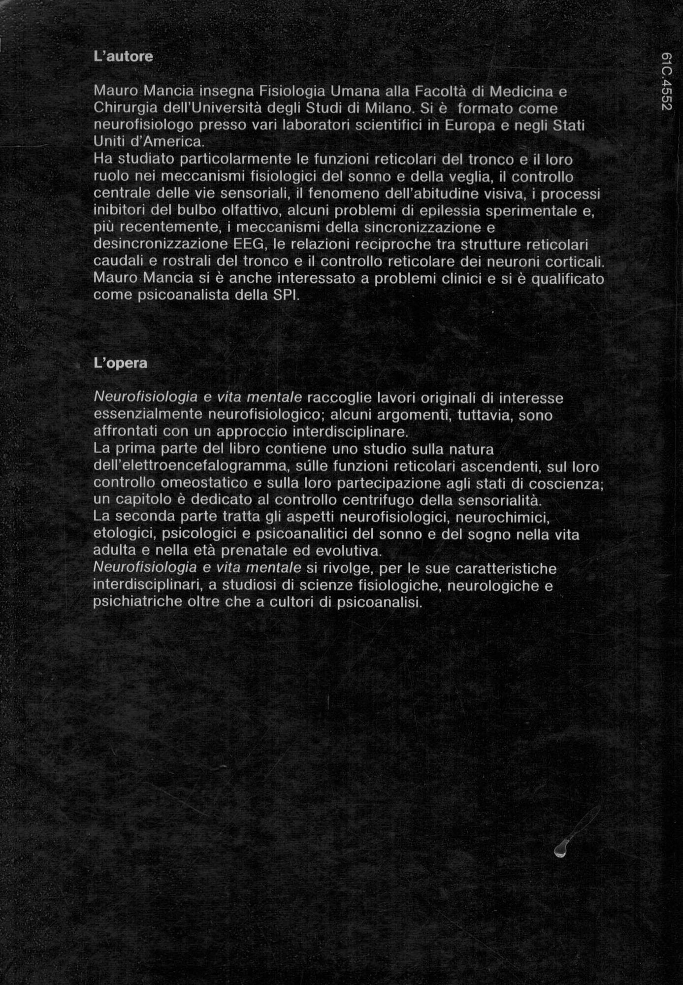 Neurofisiologia e vita mentale