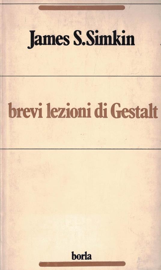 Brevi lezioni di Gestalt - copertina