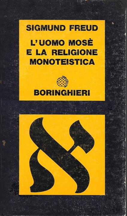 L' uomo Mosè e la religione monoteistica - copertina