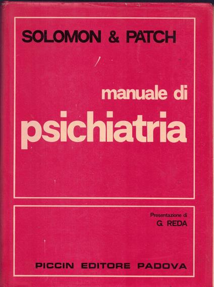 Manuale di psichiatria - copertina