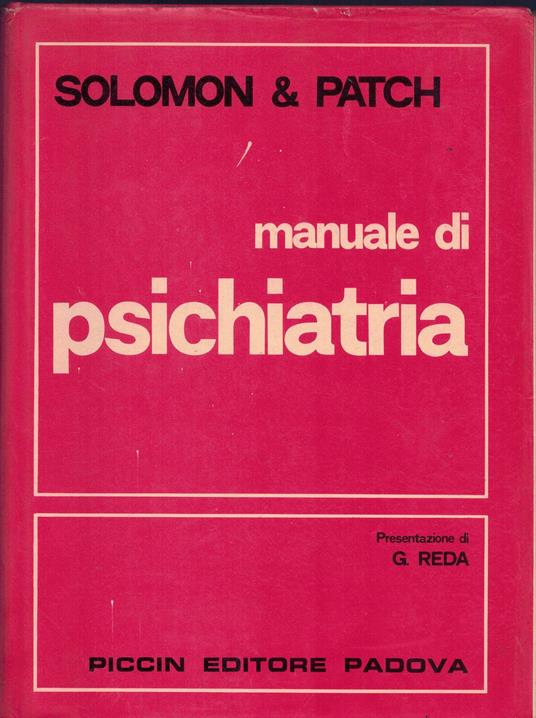 Manuale di psichiatria - copertina