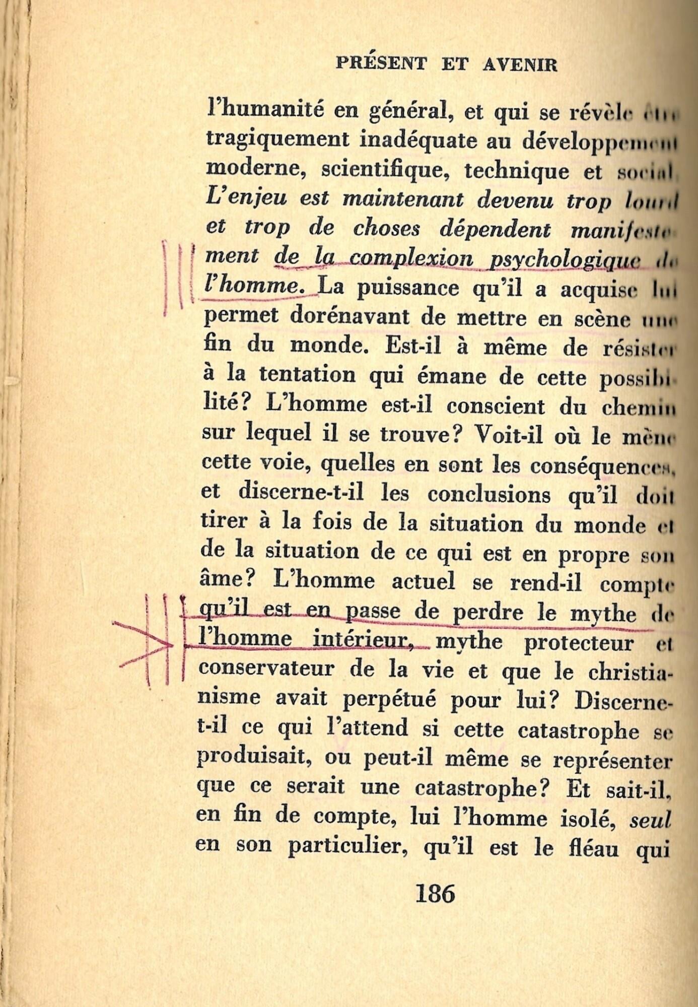 Présent et avenir
