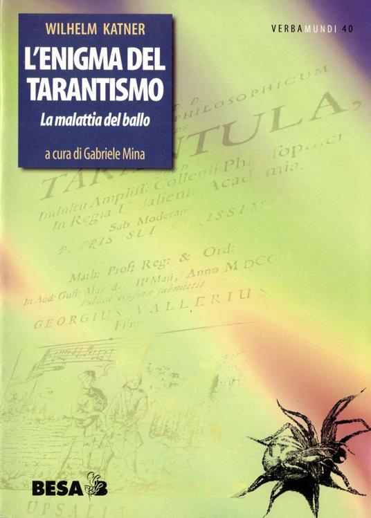 L' enigma del tarantismo - copertina
