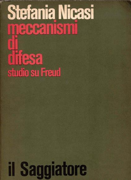 Meccanismi di difesa - Stefania Nicasi - copertina