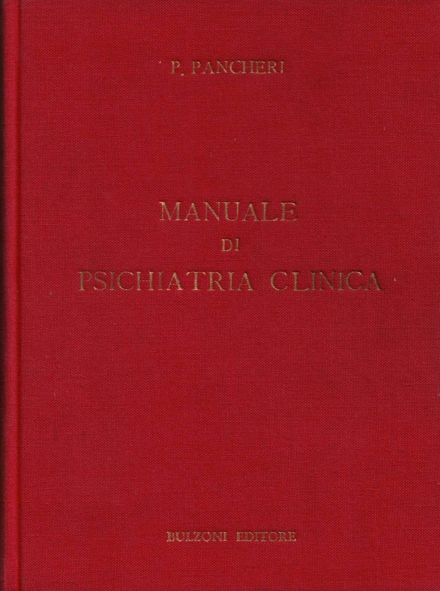 Manuale di psichiatria clinica