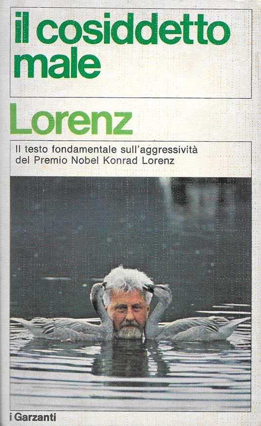 Il cosiddetto male - Konrad Lorenz - copertina
