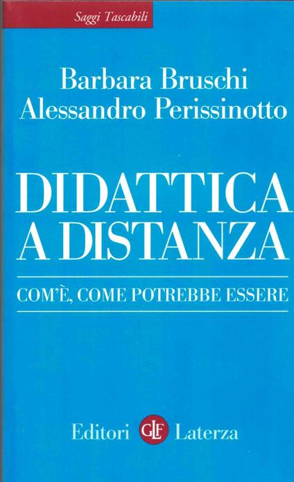 Didattica a distanza. Com'è, come potrebbe essere - copertina