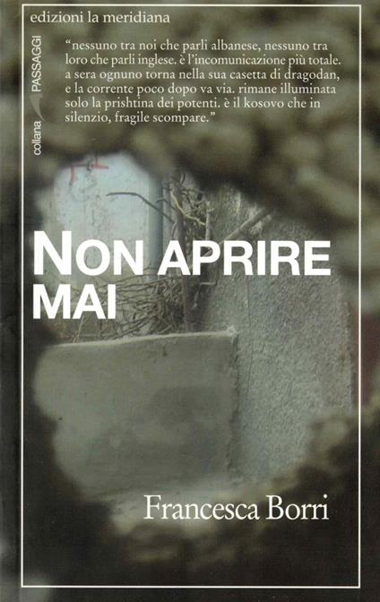 Non aprire mai - copertina