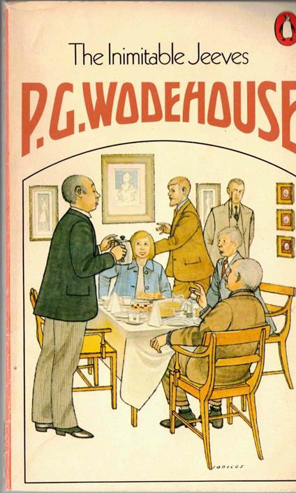The Inimitable Jeeves - Pelham G. Wodehouse - copertina