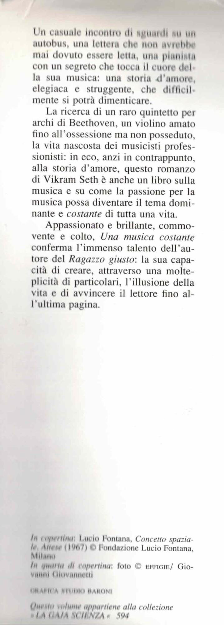 Una musica costante