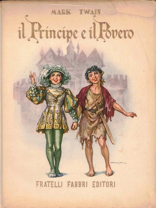 Il Principe e il Povero - Mark Twain - copertina